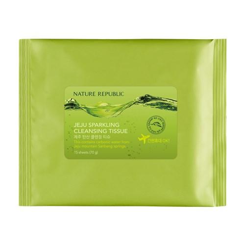 NATURE REPUBLIC Jeju carbonate cleansing tissues 15 sheets