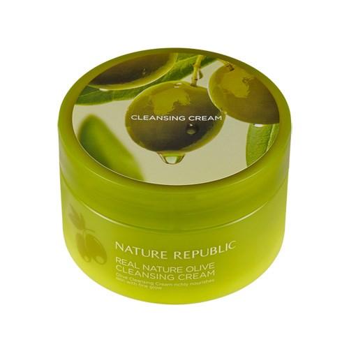NATURE REPUBLIC Real Nature Olive Cleansing Cream 200ml