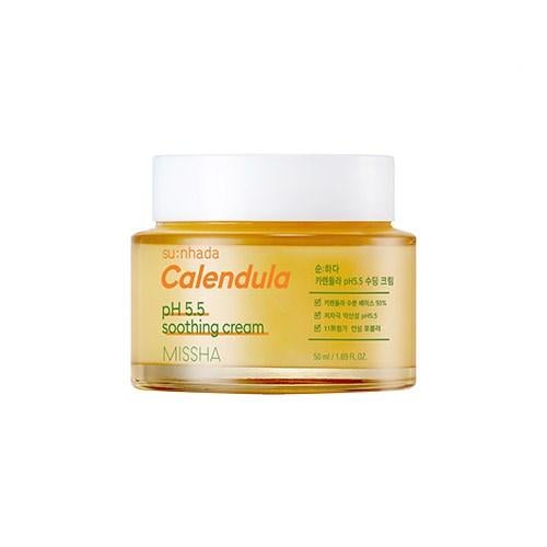 MISSHA Su:nhada Calendula pH 5.5 Soothing Cream 50ml