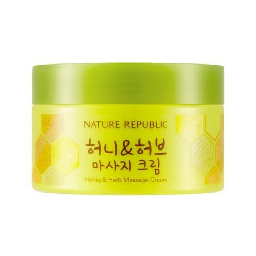 NATURE REPUBLIC Honey &amp; Herb Massage Cream 215ml