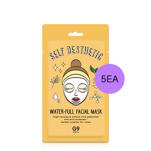G9SKIN Self Aesthetic Water-Full Facial Mask 5ea