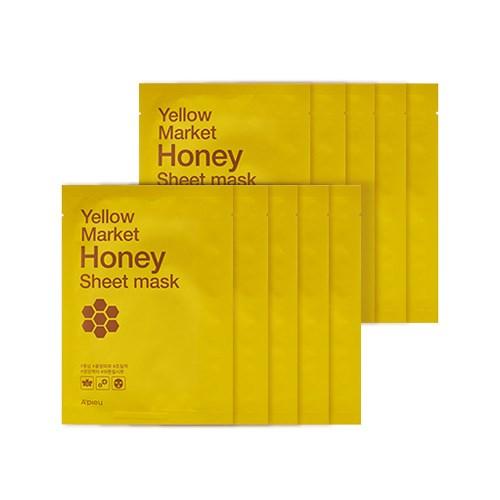 A'PIEU Yellow Market Honey Sheet Mask 10ea
