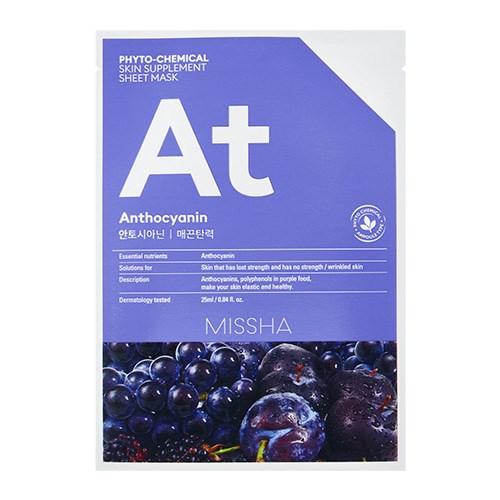 MISSHA Phyto-Chemical Skin Supplement Sheet Mask At 25ml