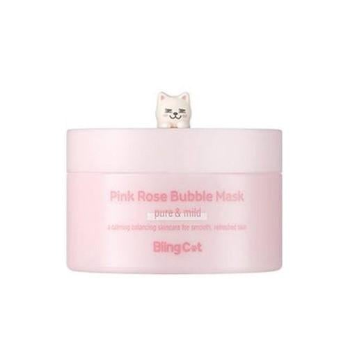 TONYMOLY Bling Cat Pink Rose Bubble Mask 80ml