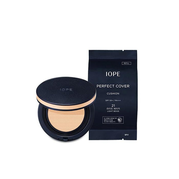 IOPE Perfect Cover Cushion SPF50+ PA+++ 15g + Refill 15g