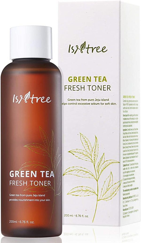 ISNTREE Green Tea Fresh Toner 200 ml 6.76 fl. oz.