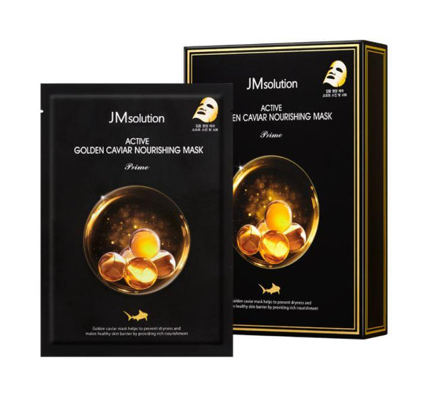 [JM Solutioin] Golden Caviar Nourishing Mask 10pcs
