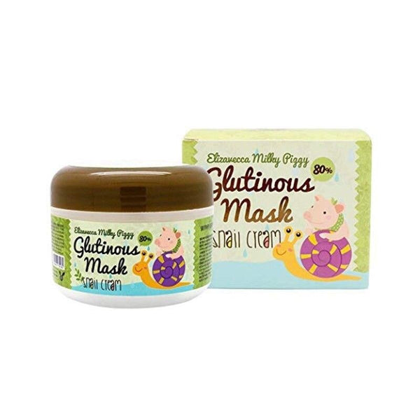 ELIZAVECCA Milky Piggy Glutinous Mask 80% Snail cream 100ml