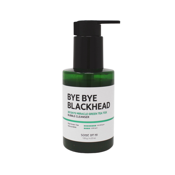 [SOMEBYMI] Bye Bye Blackhead 30 Days Miracle Green Tea Tox Bubble Cleanser 120g