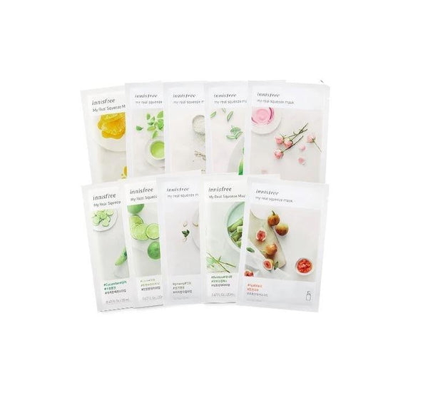 INNISFREE My Real Squeeze Mask 20ml * 10ea