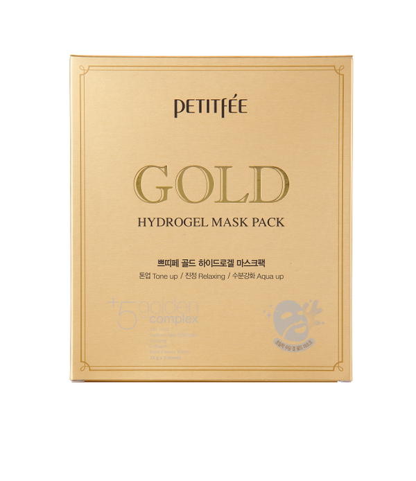 Petitfee Gold Hydrogel Mask Pack 5ea/box