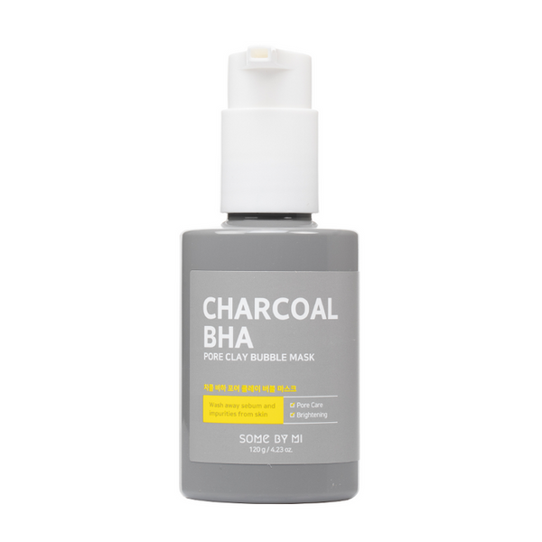[SOMEBYMI] CHARCOAL BHA PORE CLAY BUBBLE MASK 120g