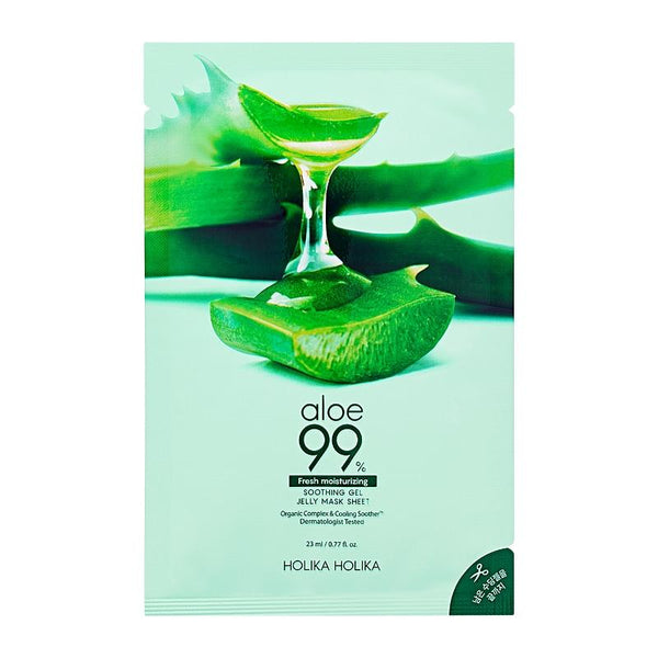 HOLIKA HOLIKA Aloe 99% Soothing Gel Jelly Mask Sheet 5ea