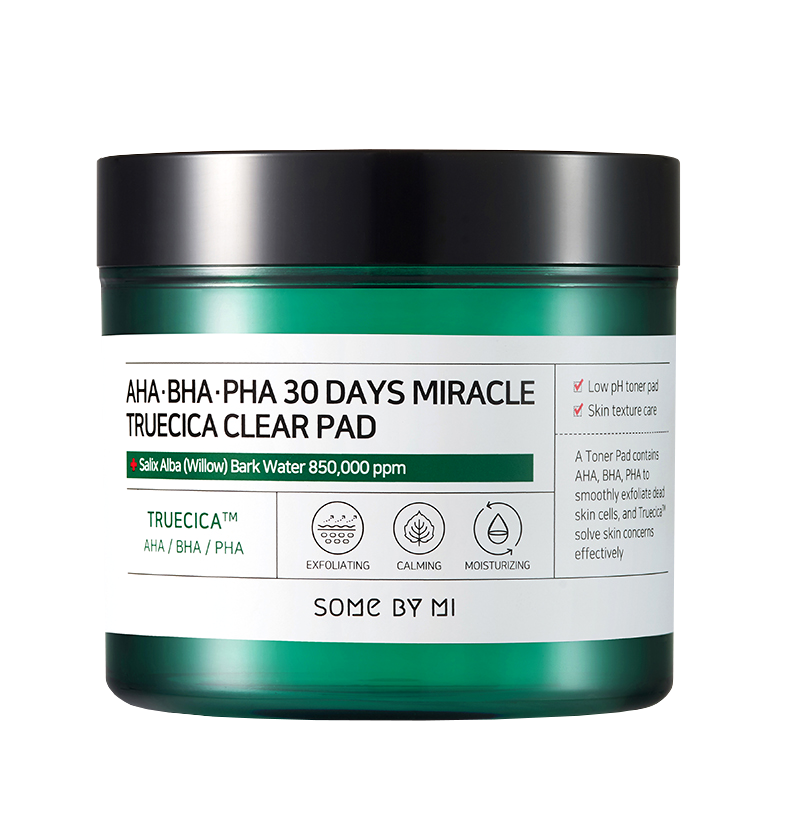 [SOMEBYMI] Aha-Bha-Pha 30 Days Miracle Truecica Clear Pad 70ea
