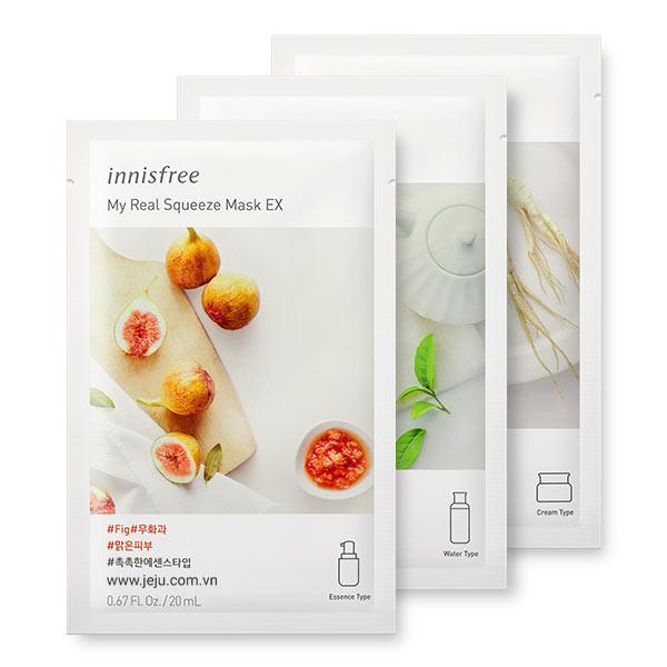INNISFREE My Real Squeeze Mask 20ml * 3ea